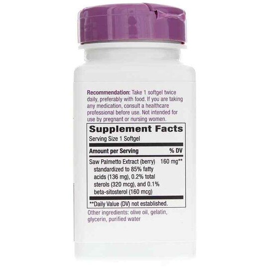 Saw Palmetto Premium Extract 160 Mg, NWA